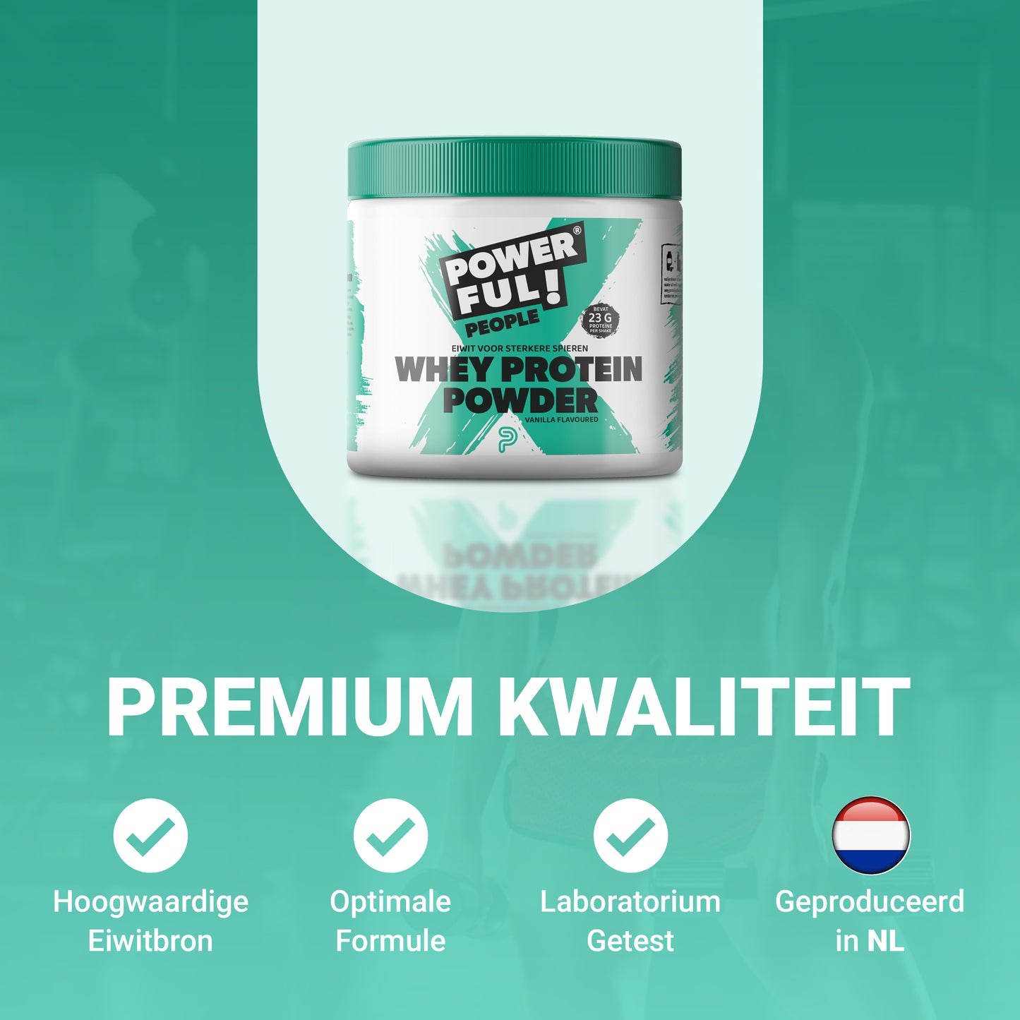 Whey Proteïne met BCAA - Vanille - 400g