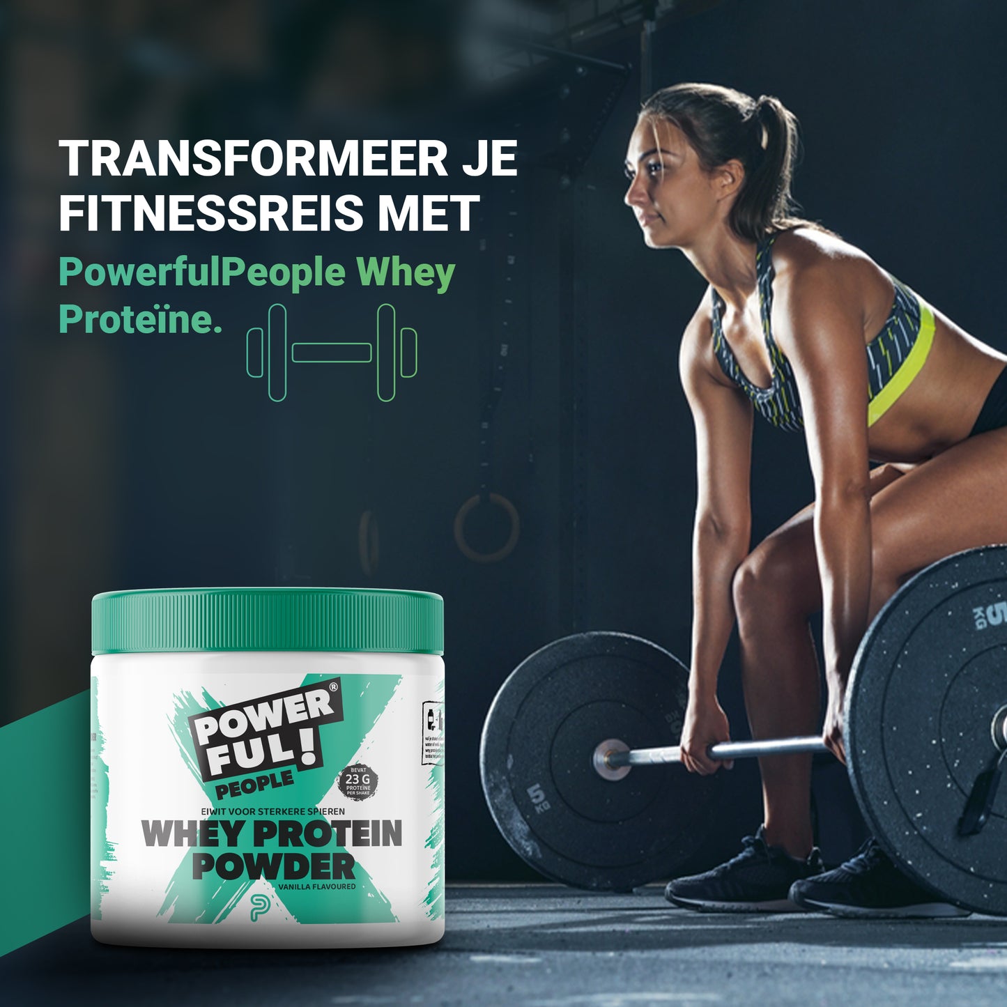 Whey Proteïne met BCAA - Vanille - 400g