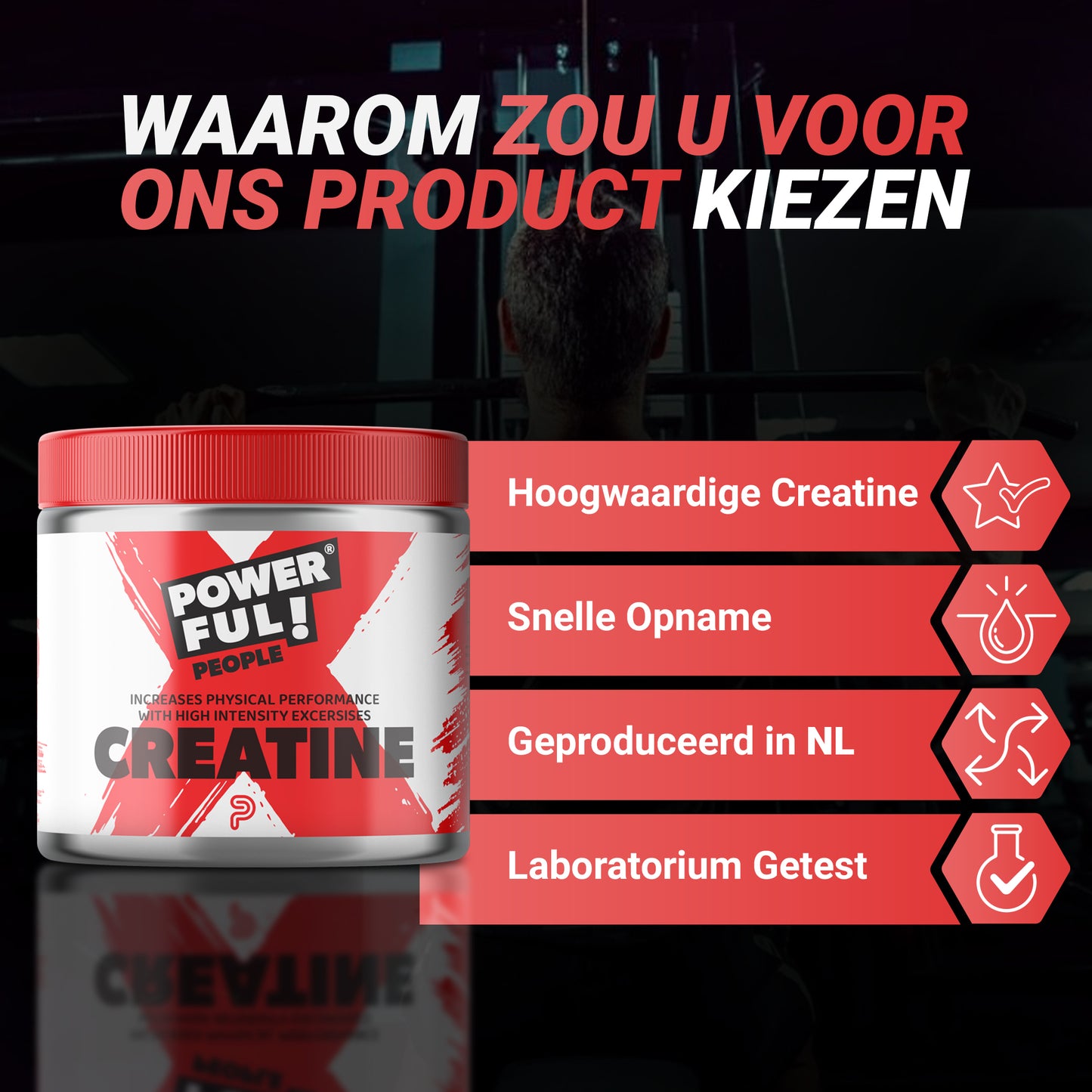 Creatine Monohydraat - 250g