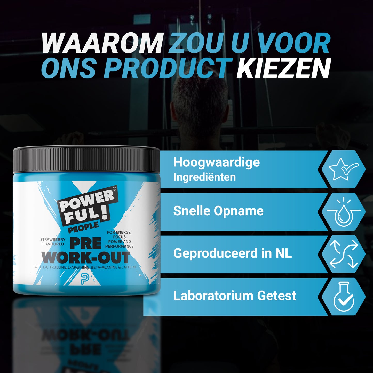 Pre-Workout - Exotic Flavor - 300g
