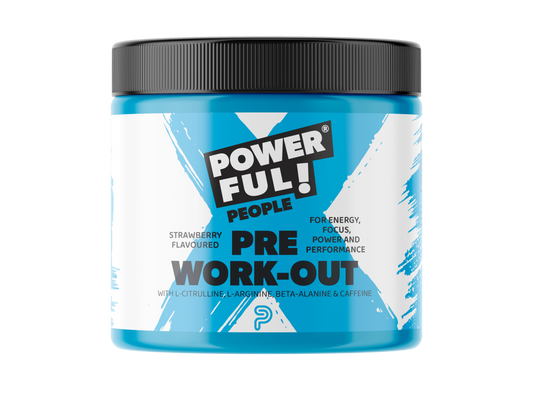 PowerfulPeople - PRE-Workout - 200mg cafeïne - Exotic Flavor  - 300g