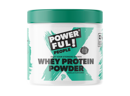 PowerfulPeople - WHEY Protein met BCAA - Vanille - 400 gram